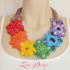 Rainbow necklace (7)